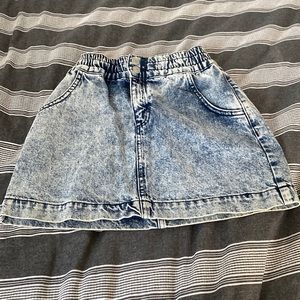 BDG denim mini skirt